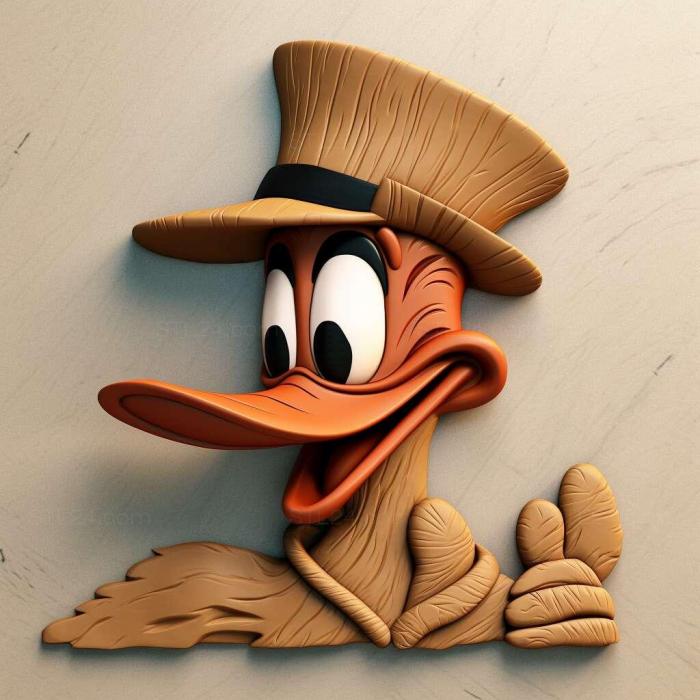 Characters (Woody Woodpecker 2, HERO_4138) 3D models for cnc